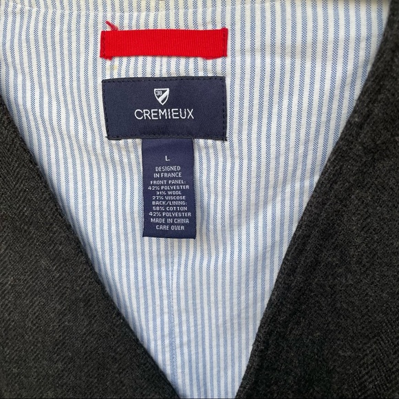Cremieux Mens Vest - Picture 3 of 3